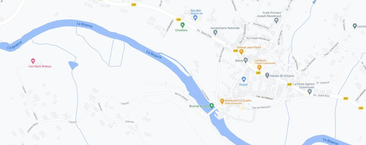 Les Hauts Brianco Solignac Екстер'єр фото